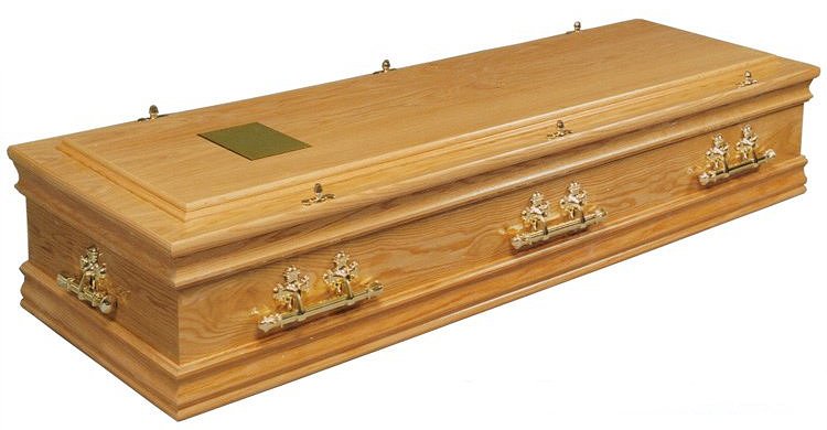 Mayfield coffin
