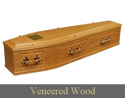 veneered coffins
